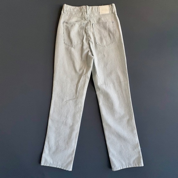 New Women's Zara‎ Z1975 Pinstripe Pants | Size 2 | Straight Leg - Picture 3 of 7